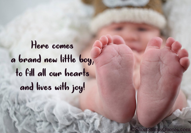 New Born Baby Welcome Status