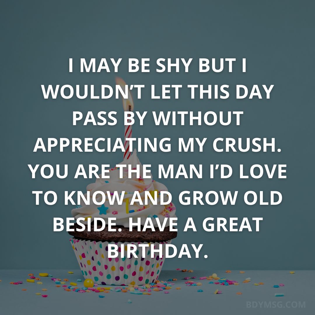 Happy Birthday Paragraph For Crush
