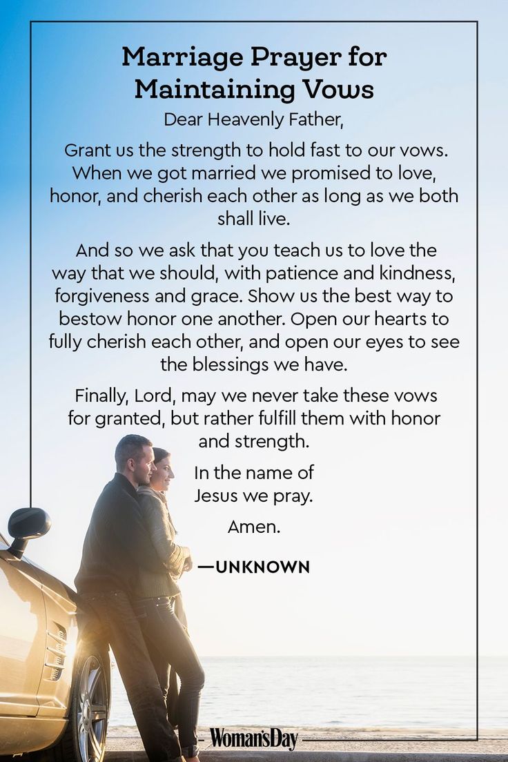 Prayer For Newly Married Couple