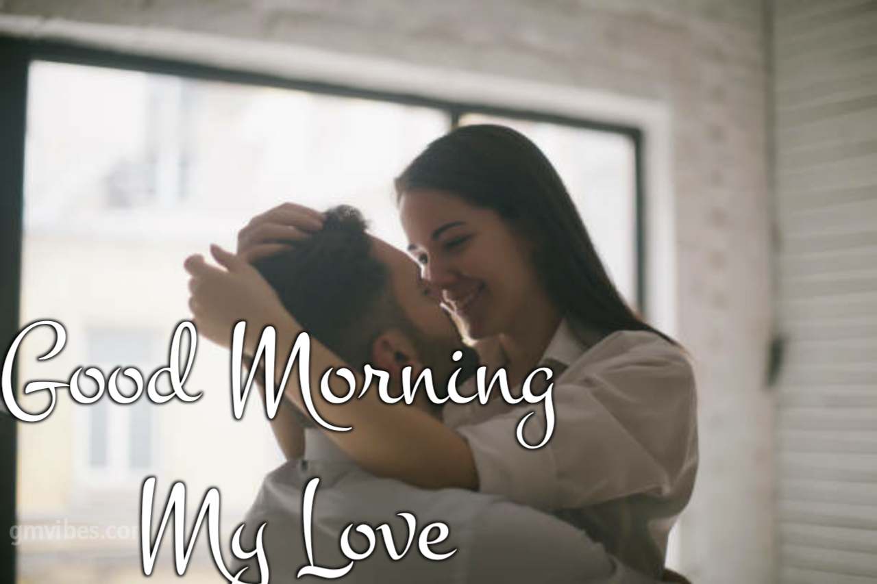 Good Morning Bed Kiss Images
