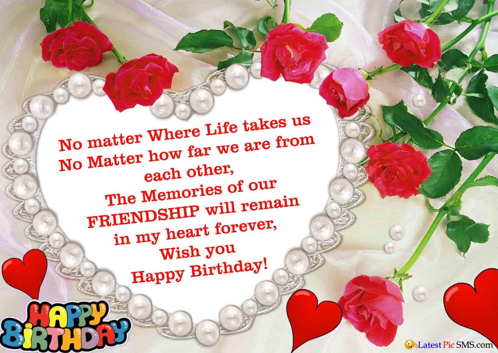 Heart Touching Birthday Wishes For Best Friend Forever
