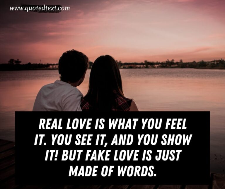 False Love Quotes On Fake Relationships For Her