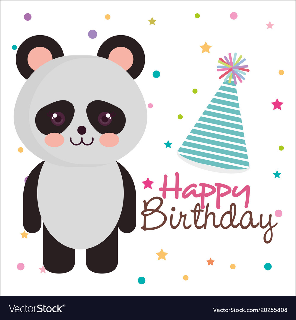 Happy Birthday Panda Bear