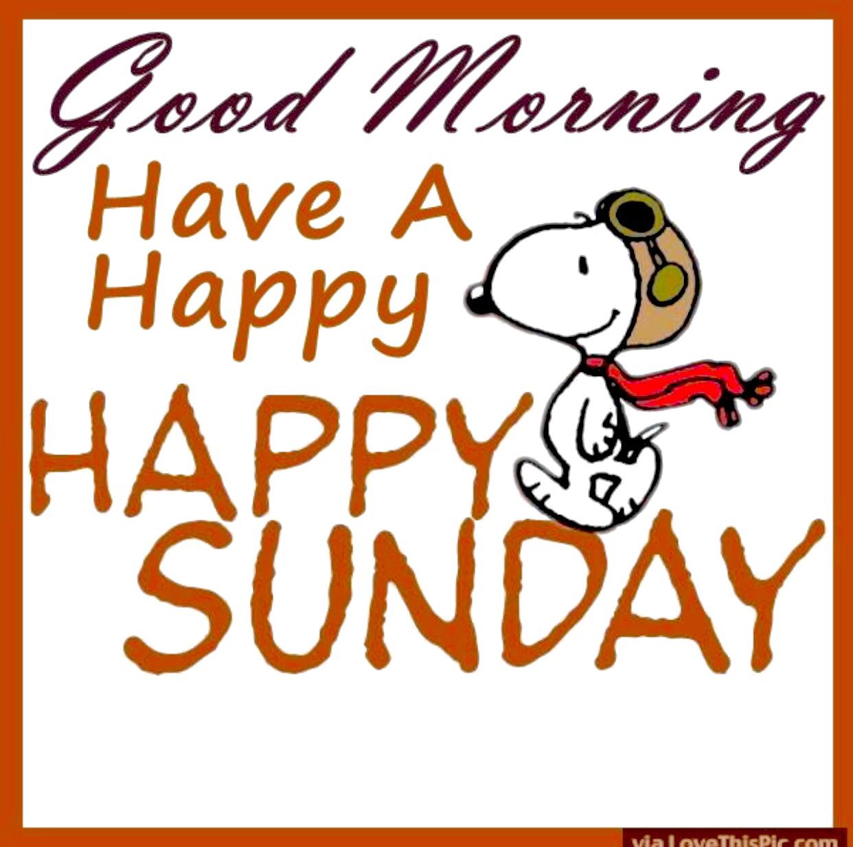 Snoopy Happy Sunday Images And Quotes