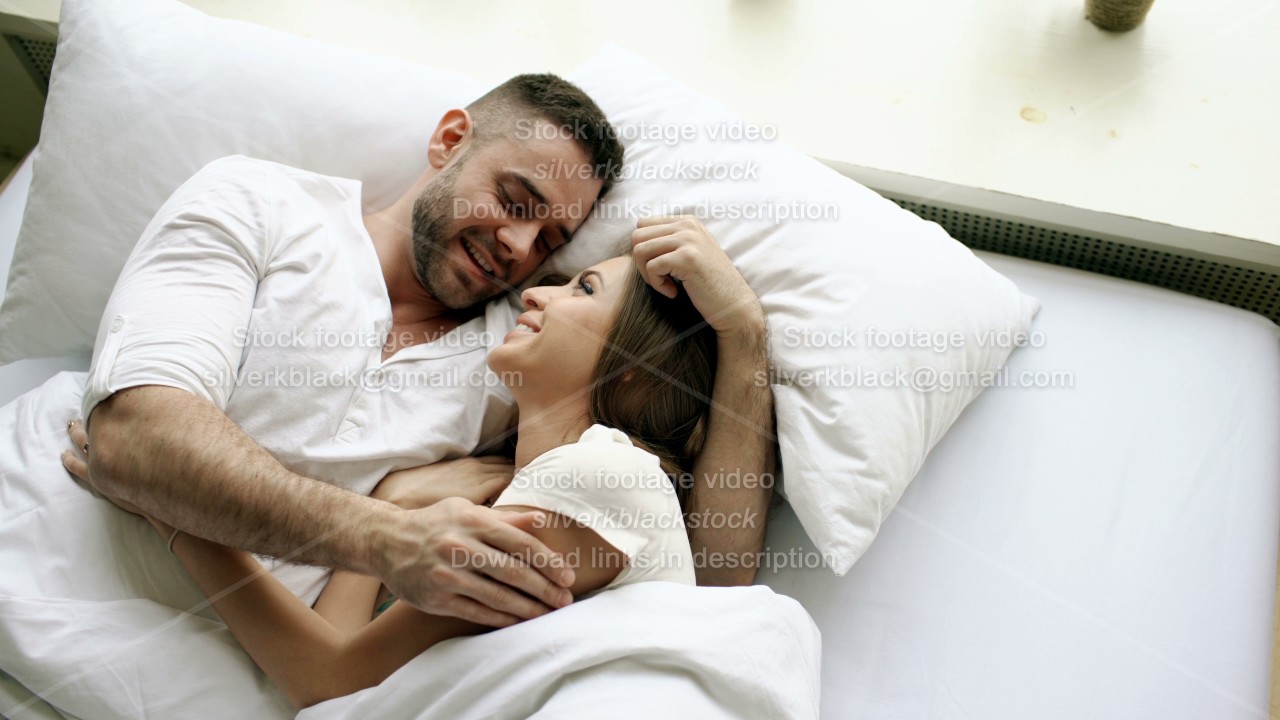 Good Morning Hug In Bed Images