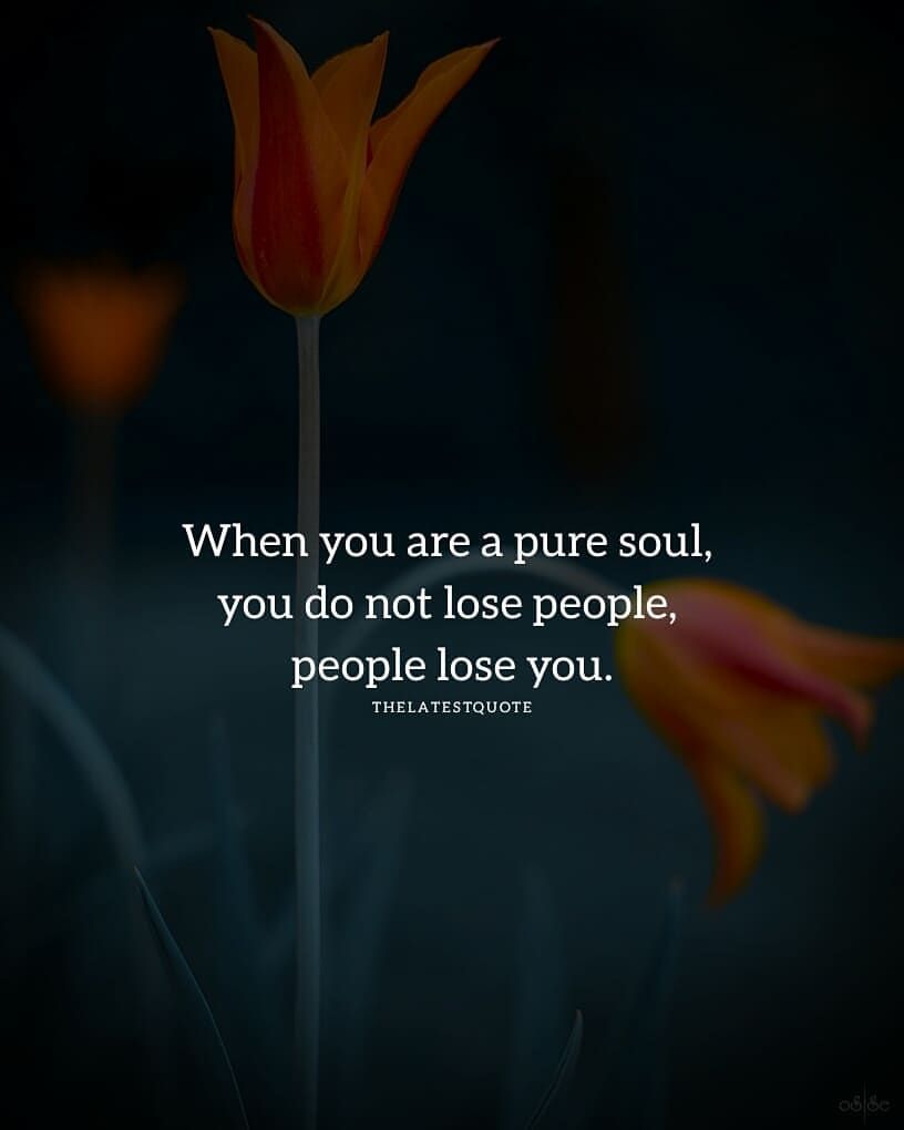 You Are A Pure Soul Quotes