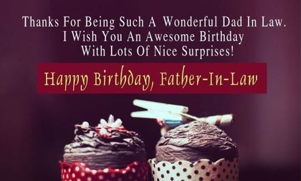 Funny Birthday Wishes For Father In law From Son In Law