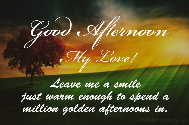 Good Afternoon Romantic Messages For Couples