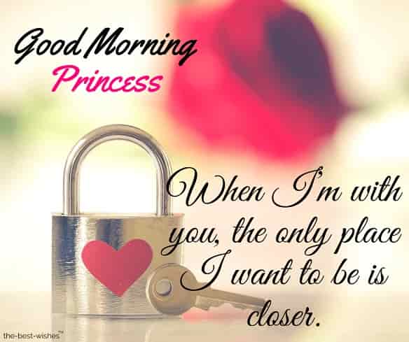 Good Morning Princess  Quotes