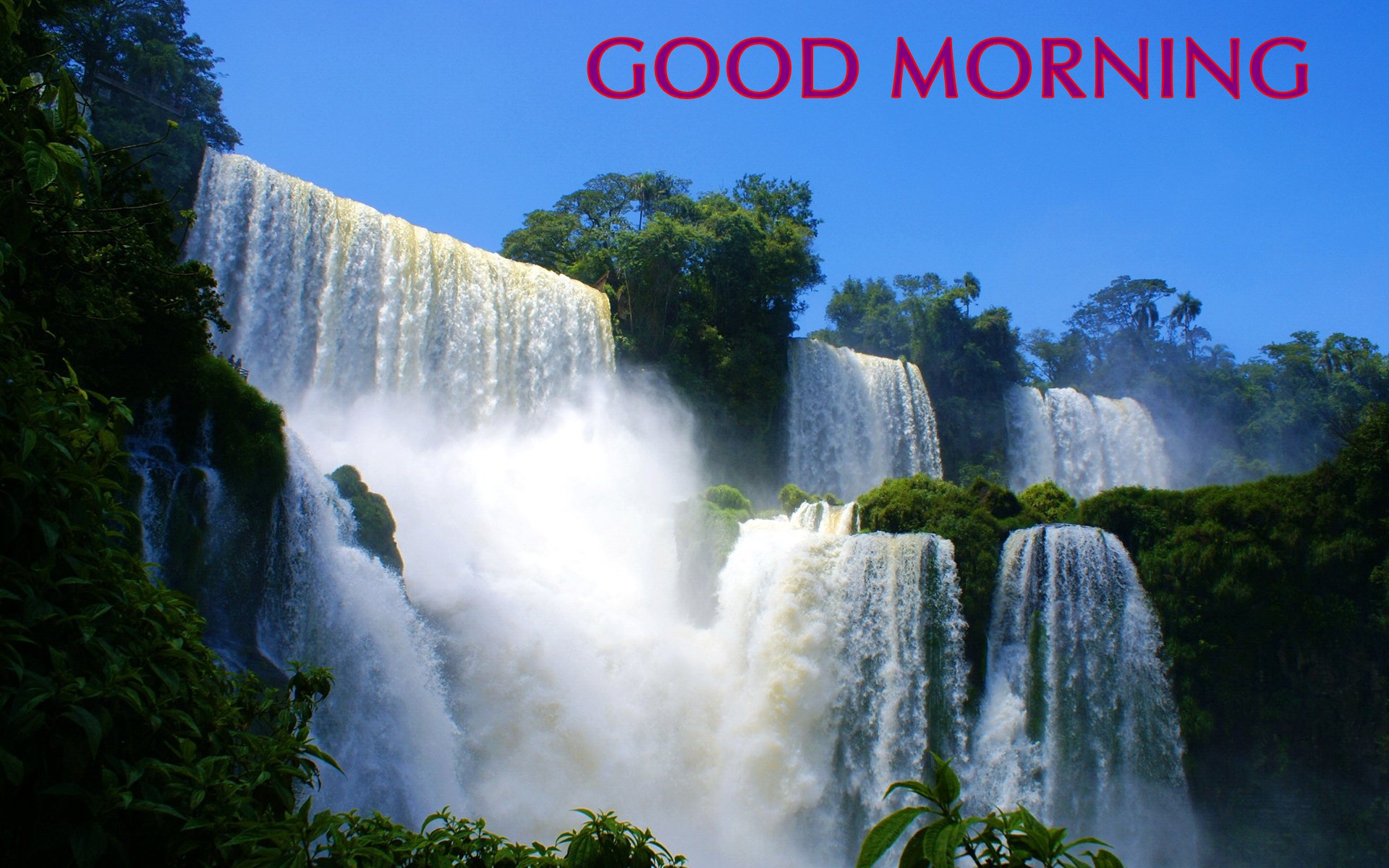 Good Morning Waterfall Pictures