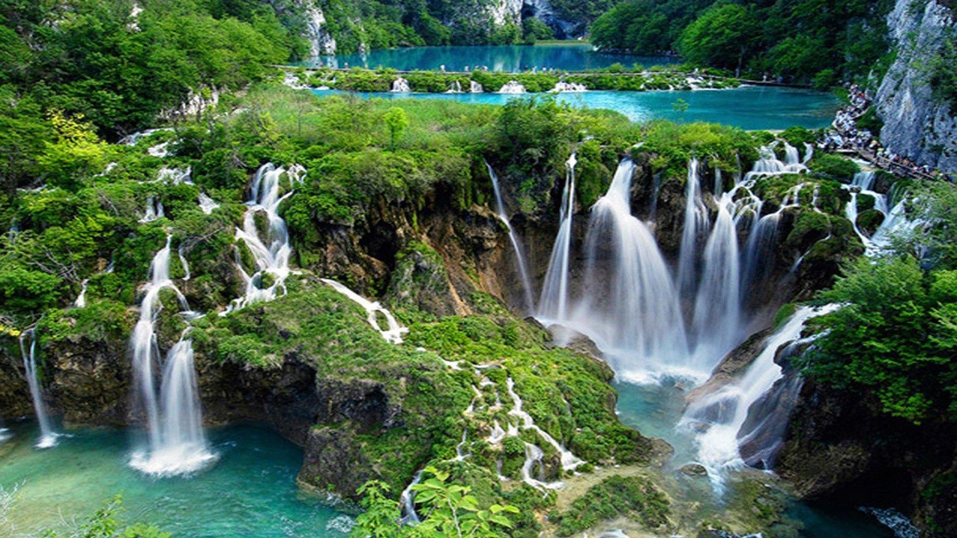 Good Morning Waterfall Wallpapers HD