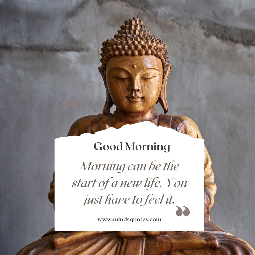 Good Morning Buddha Quotes In English About Life