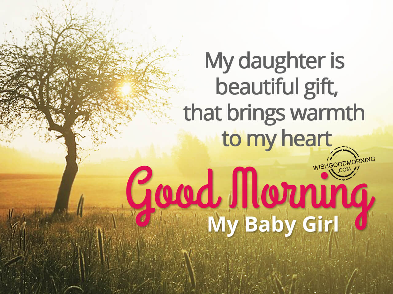Good Morning Daughter Images And Quotes