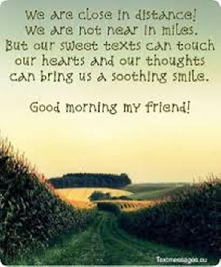 Good Morning Poems For Him Friend