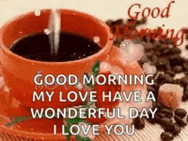 Good Morning Love GIF For Whatsapp Download