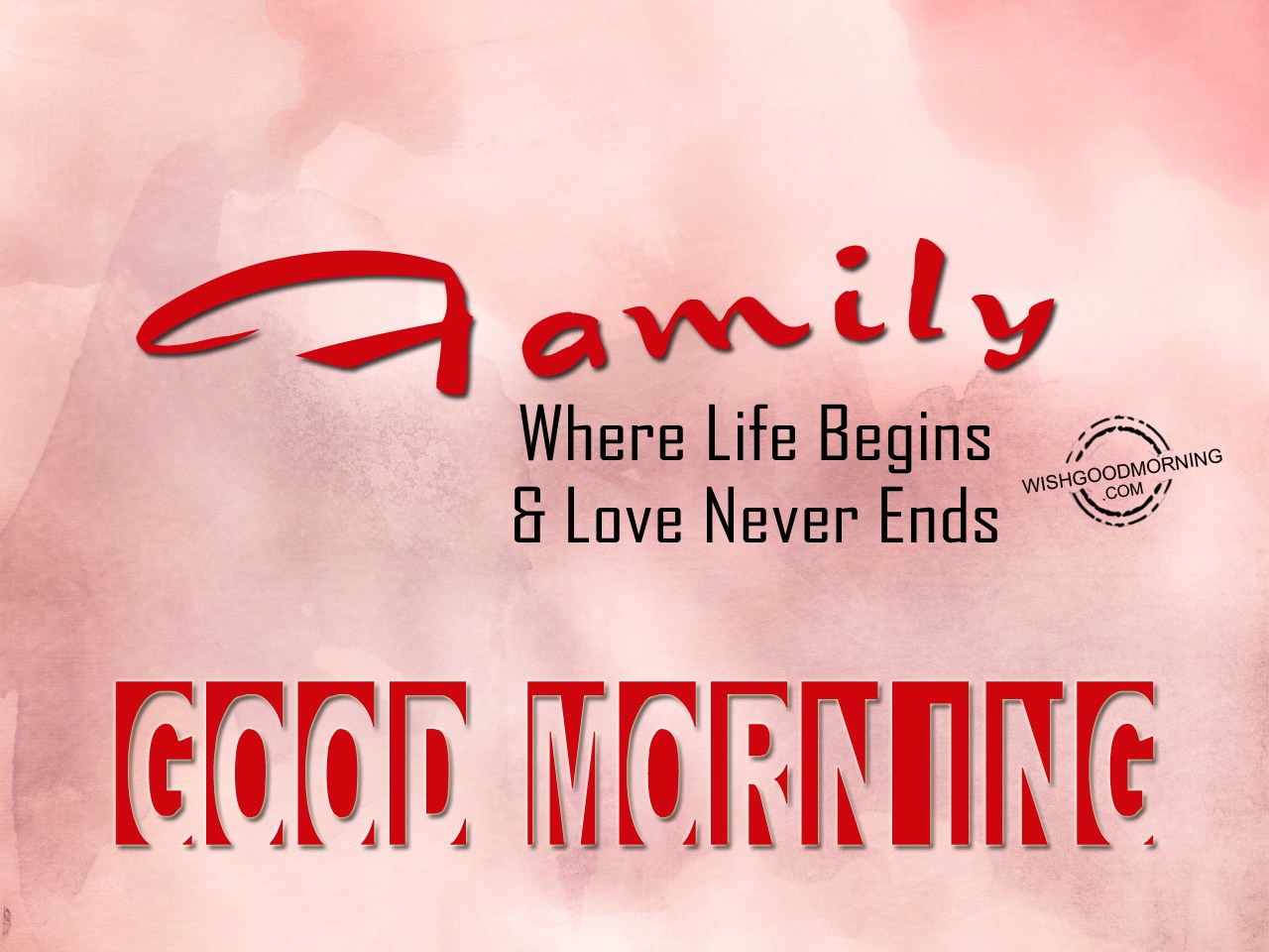 Good Morning Family Images
