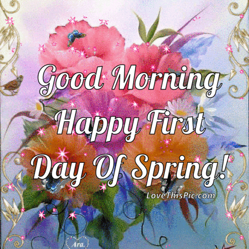 Good Morning Happy Spring Day Images