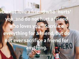 Friendship Day Quotes For Best Friend In English