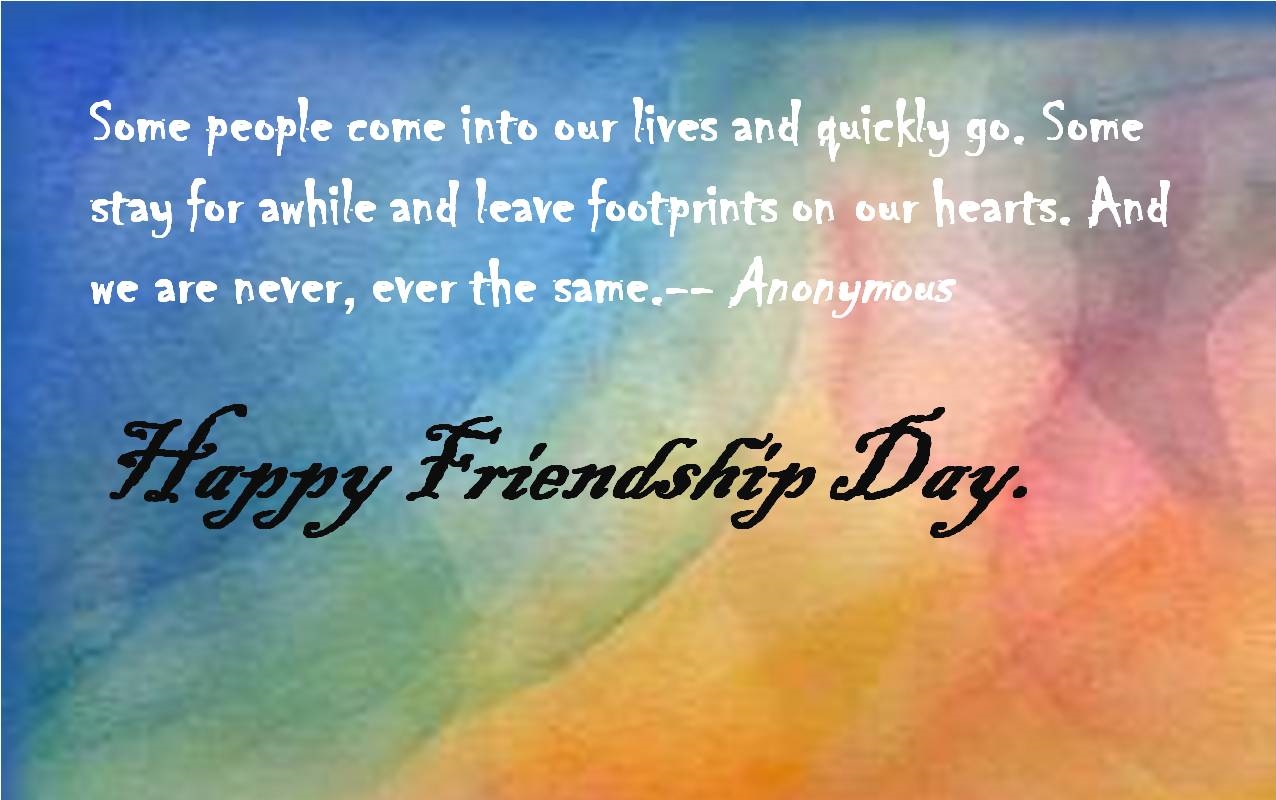 Friendship Day Quotes For Best Friend In English