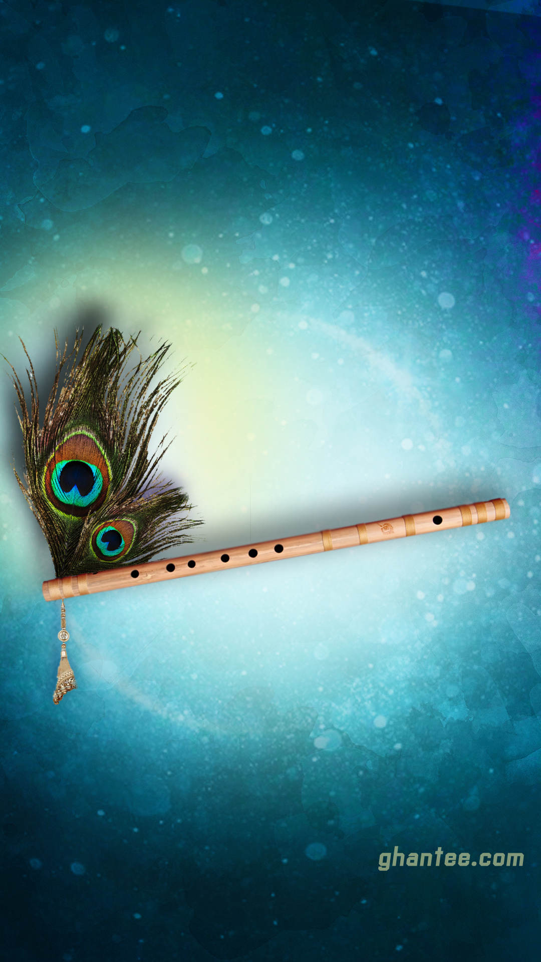 Krishna Flute And Peacock Feather Images