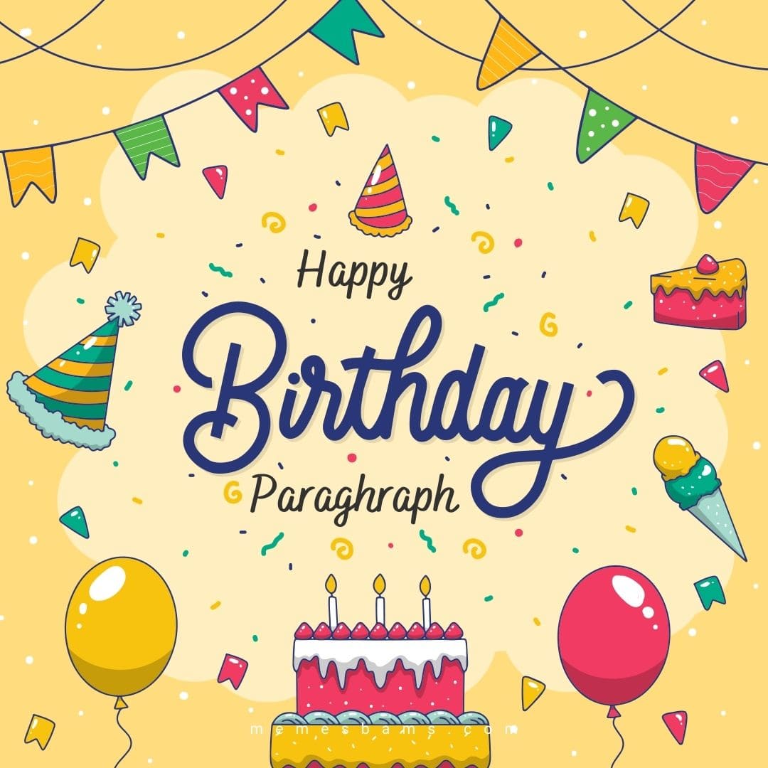 Happy Birthday Paragraph Copy And Paste