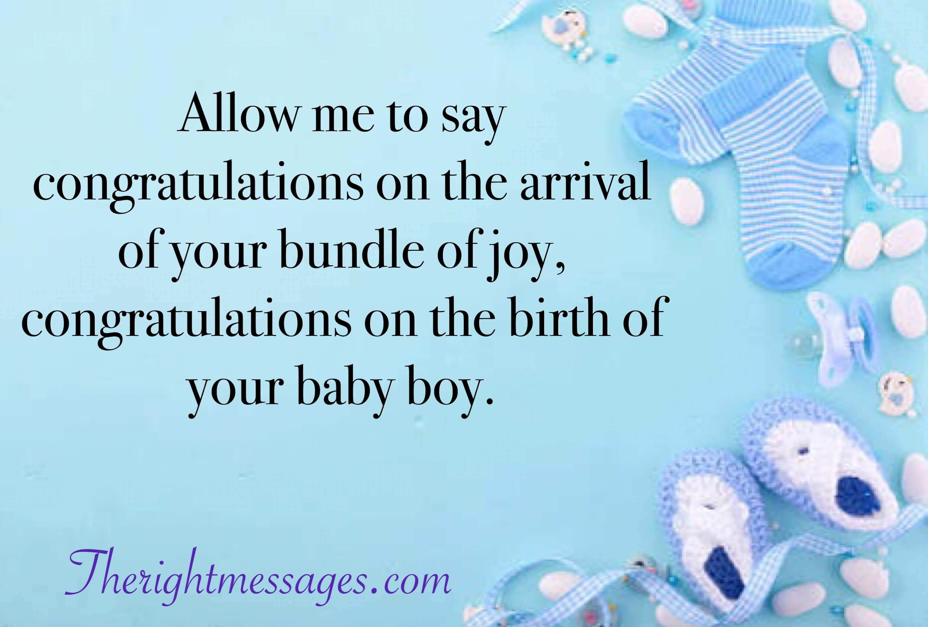 Welcome Quotes For New Born Baby Boy