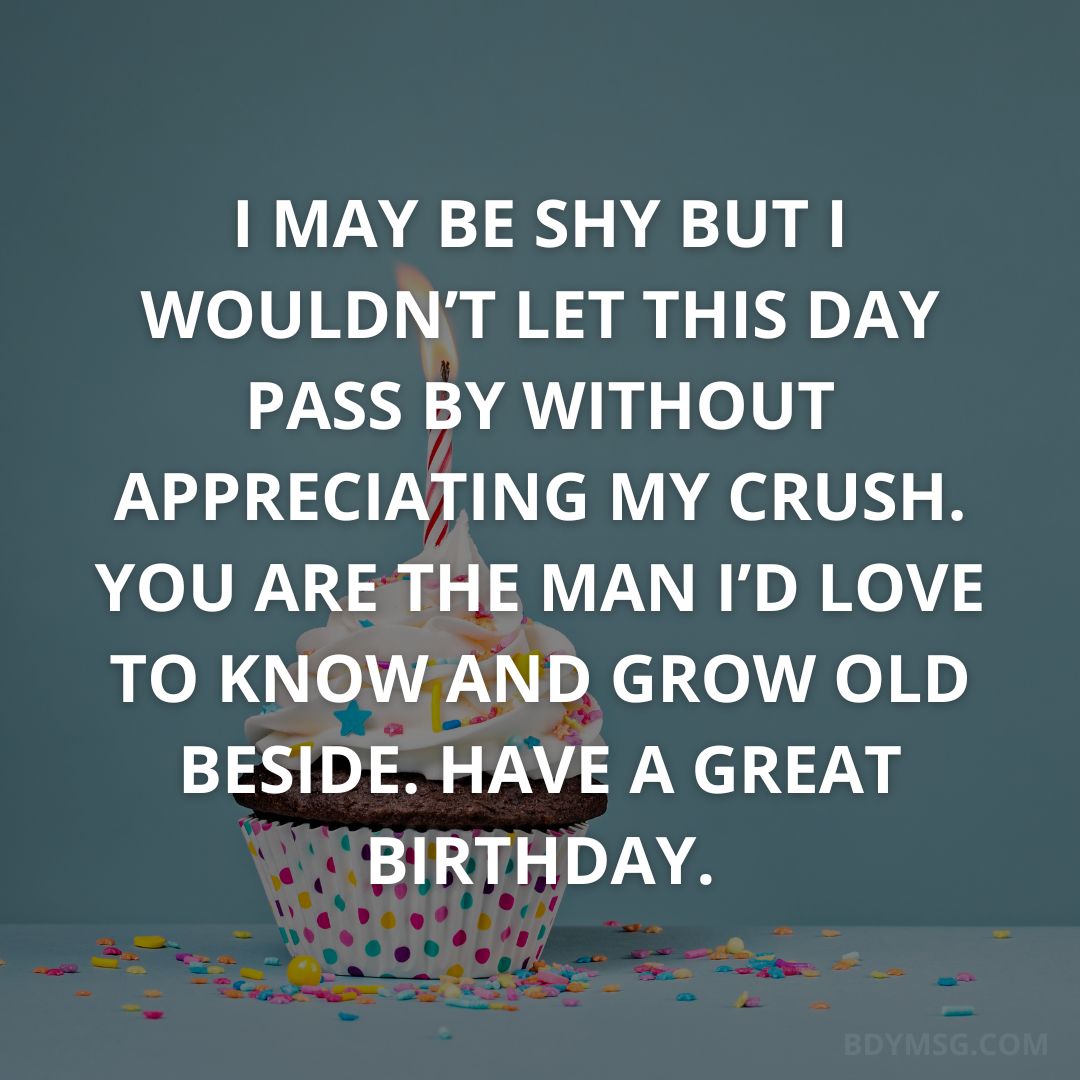Happy Birthday Paragraph For Crush