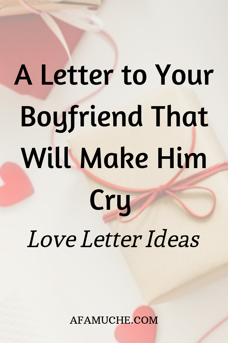 A Letter To My Boyfriend About My Feelings In An Amazing Way