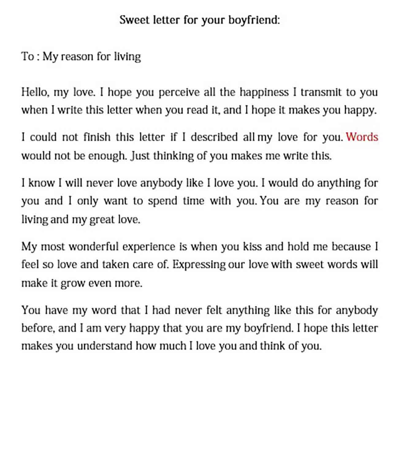 A Letter To My Boyfriend About My Feelings In An Amazing Way