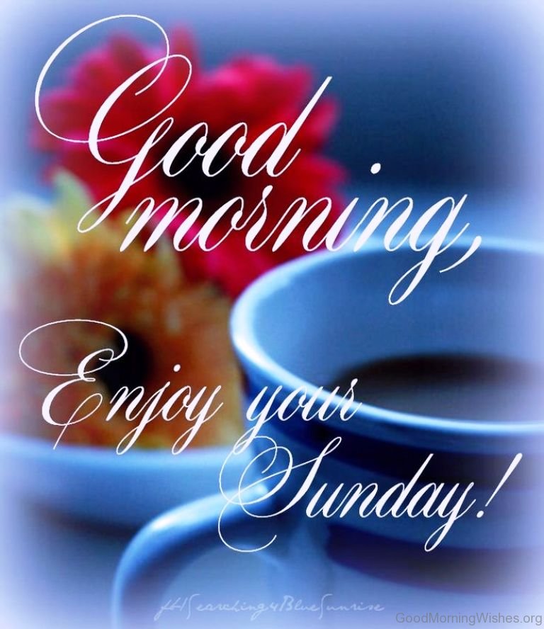 Good Morning Sunday Wishes