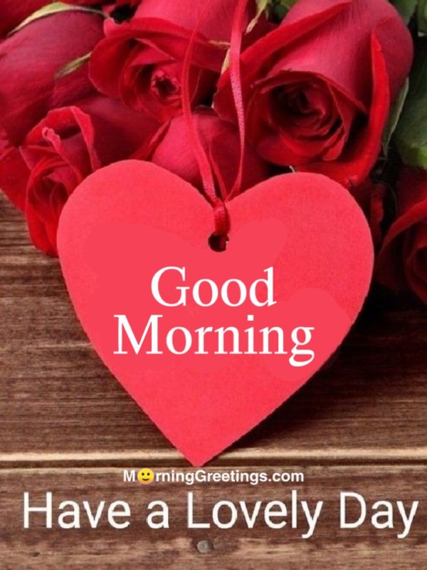 Good Morning Image With Heart