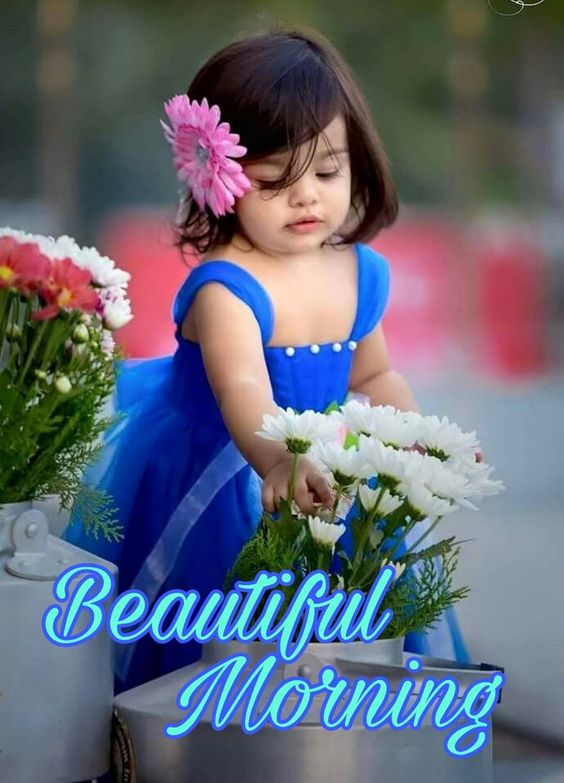 Cute Good Morning Baby Girl Images