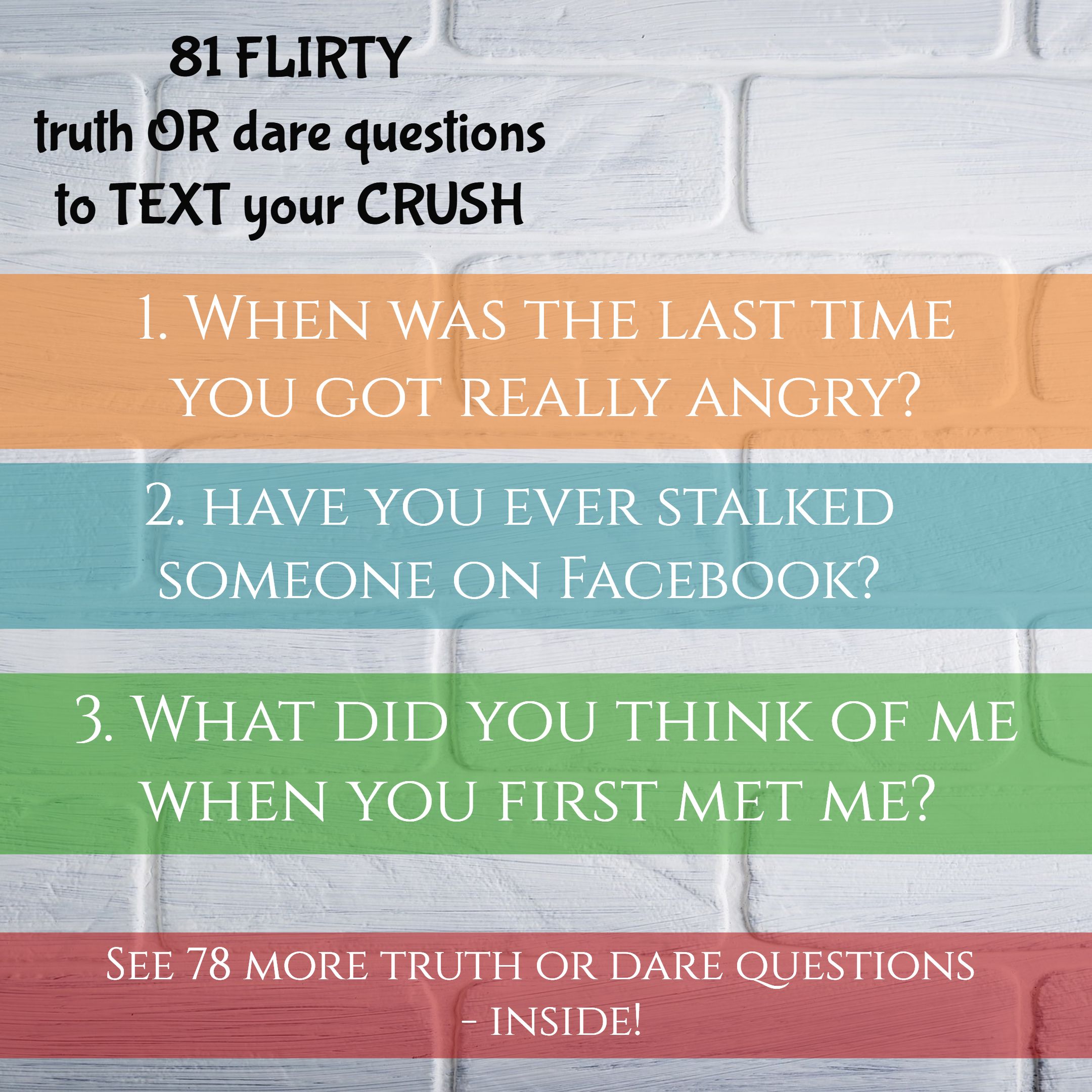Flirty Truth Or Dare Questions Over Text