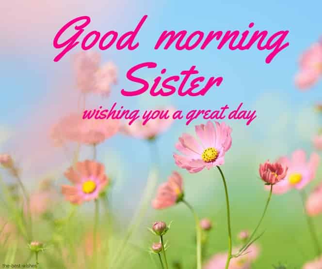 Good Morning Sister Images And Quotes