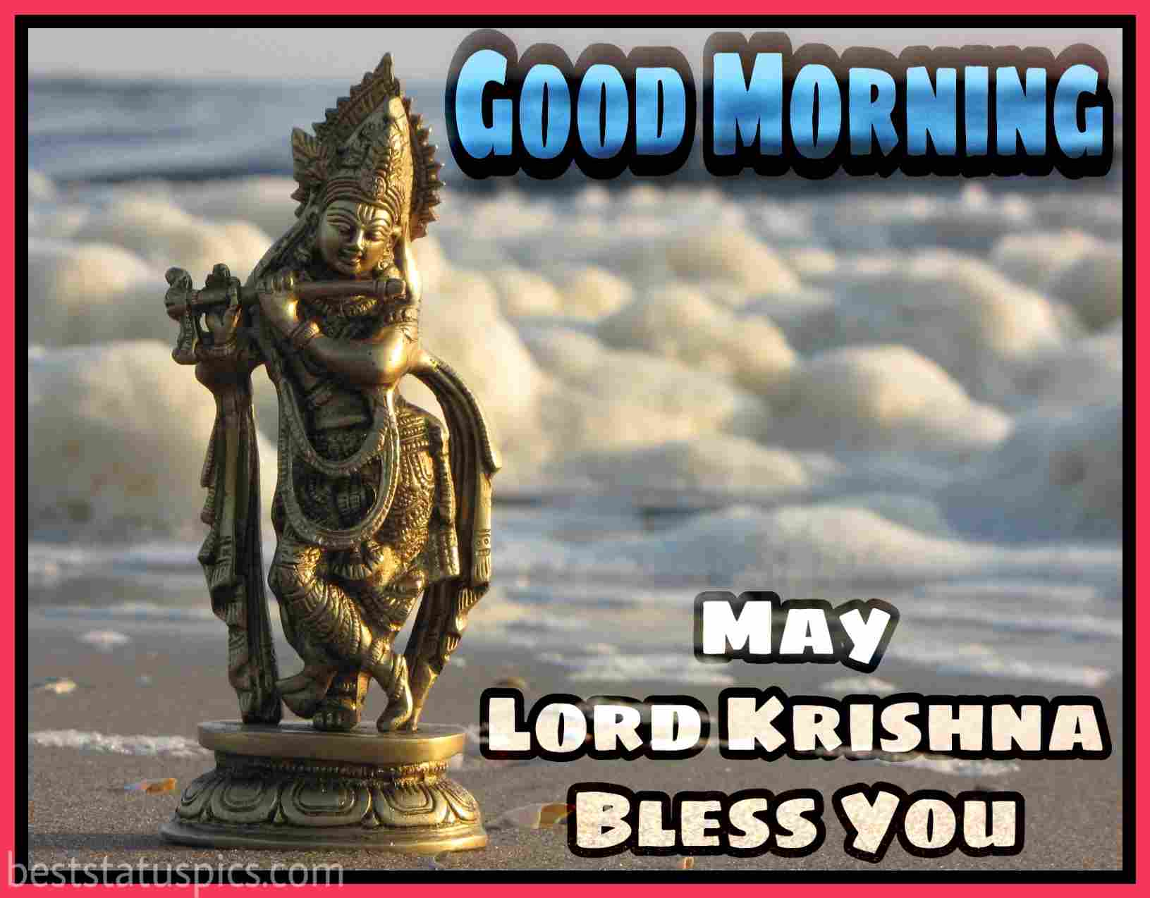 Good Morning Krishna Images