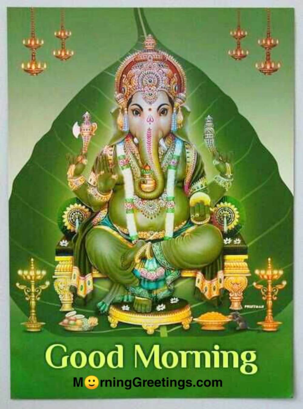 Good Morning Ganesh Images