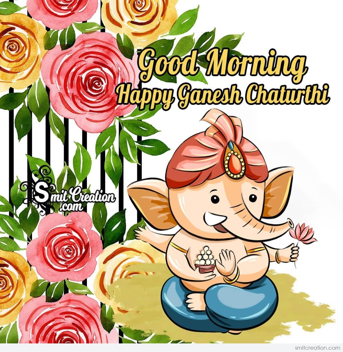 Good Morning Ganesh Images