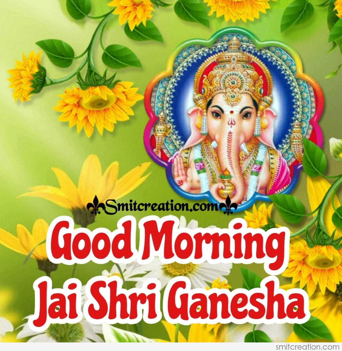 51+ Good Morning Ganesh Images, Ganesh Ji Good Morning Images