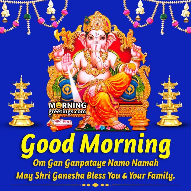 51+ Good Morning Ganesh Images, Ganesh Ji Good Morning Images