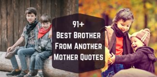 91+ Best Brother From Another Mother Quotes, Birthday Wishes