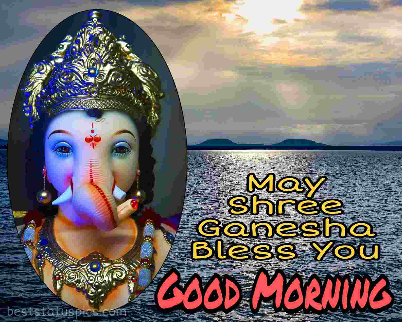 Good Morning Ganesh Ji Images