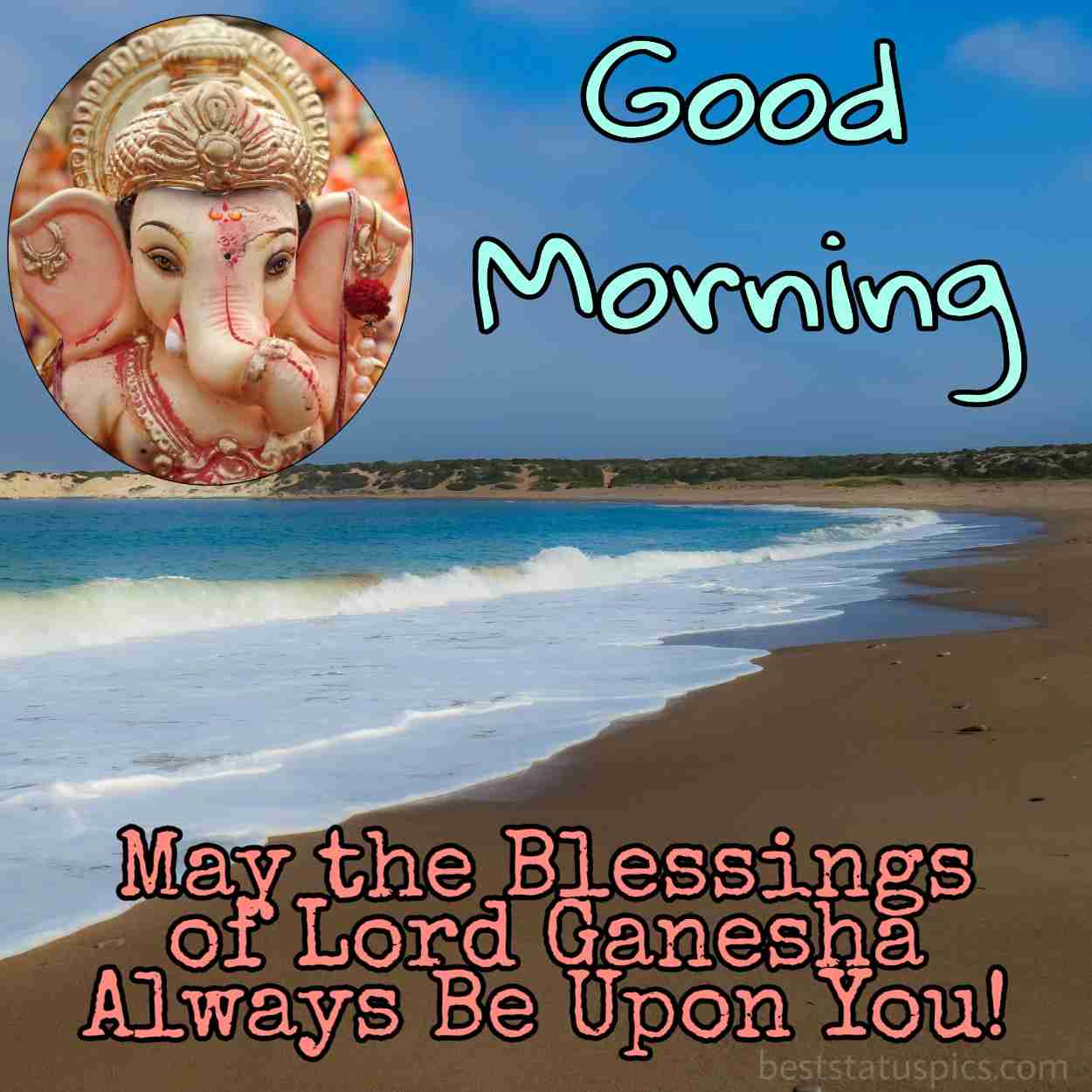 Good Morning Ganpati Images With Quotes