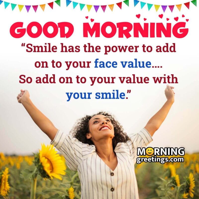 51+ Good Morning Smile Quotes & Good Morning Smiley Face