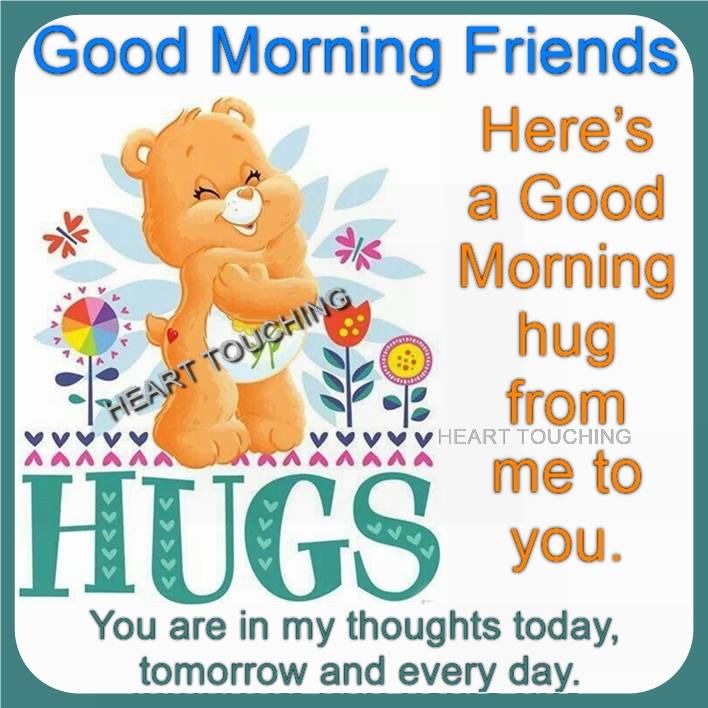 Good Morning Hug Images With Quotes