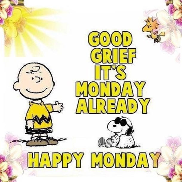 Snoopy Happy Monday Images