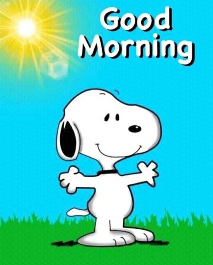 Snoopy Good Morning Images