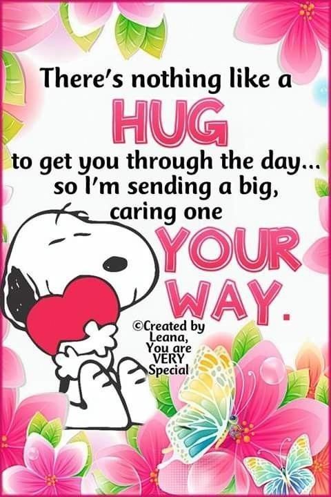 Good Morning Hug Quotes