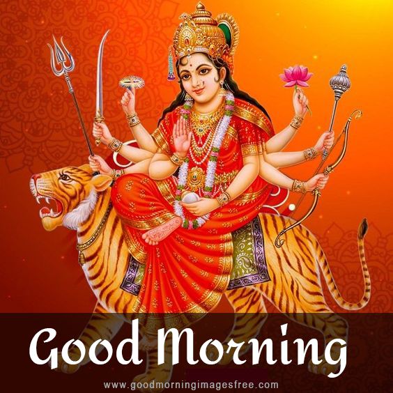 Good Morning Durga Devi Images
