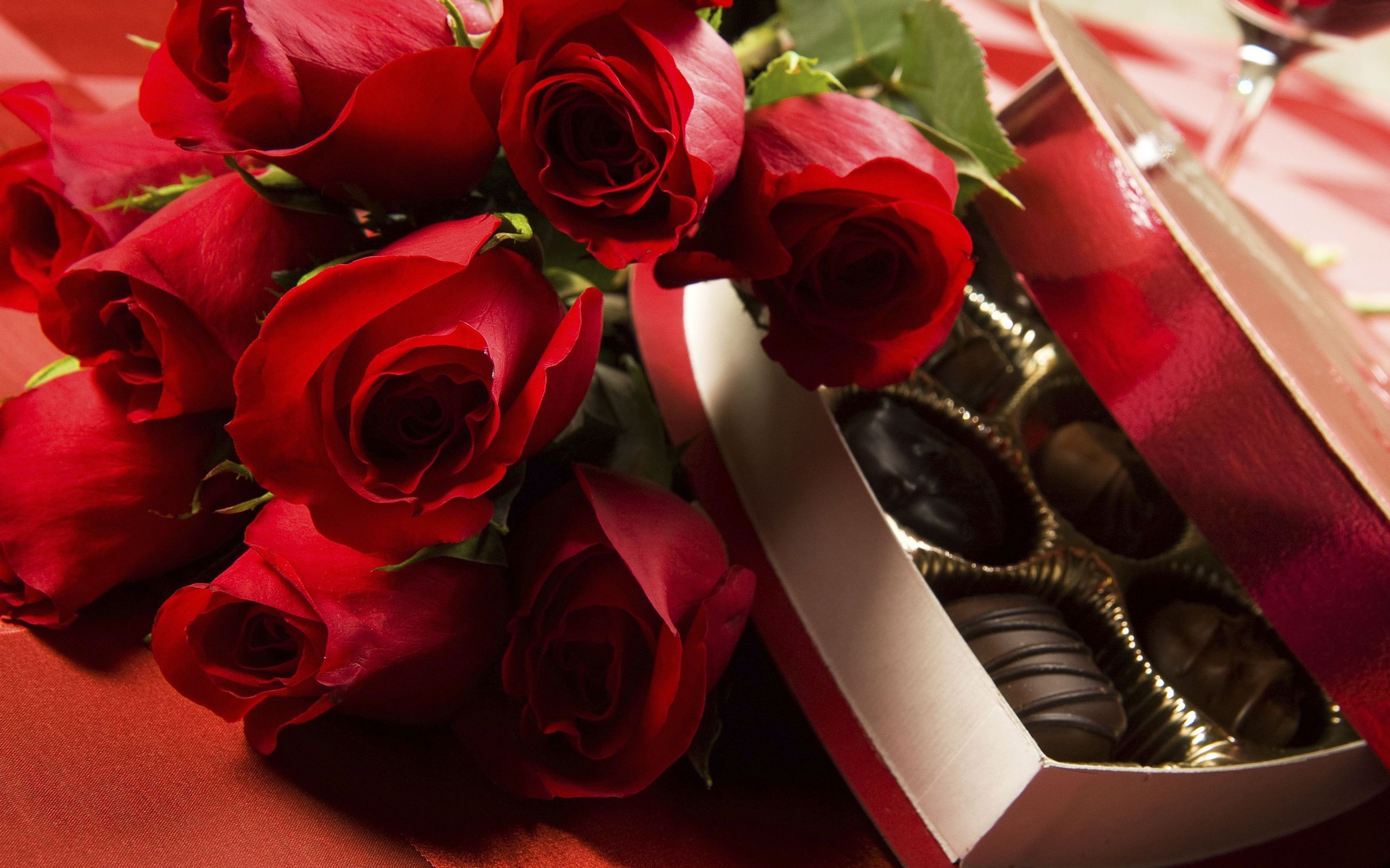 Chocolate And Roses