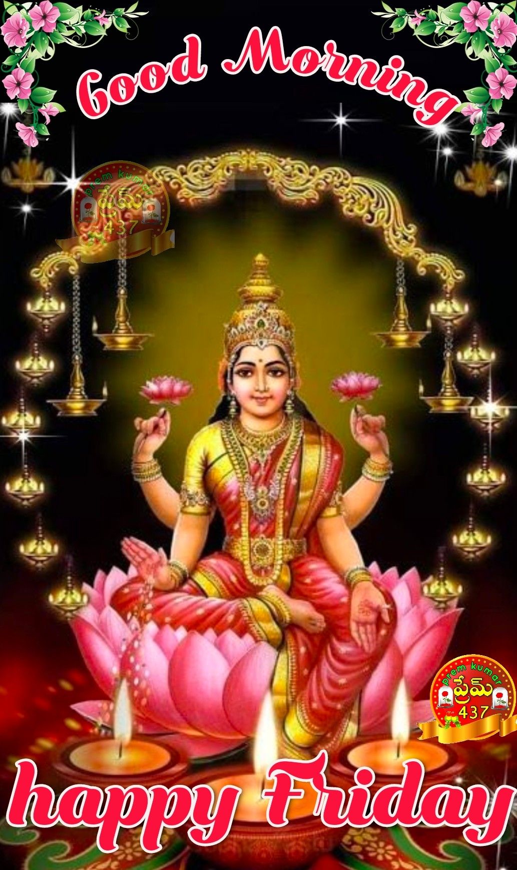 Jai Maa Laxmi Good Morning Images For Friday